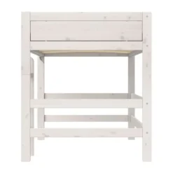 Life Time Hoogslaper Deluxe - White Wash - 152 cm - 120 cm