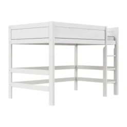 Life Time Hoogslaper Deluxe - White Wash - 152 cm - 120 cm