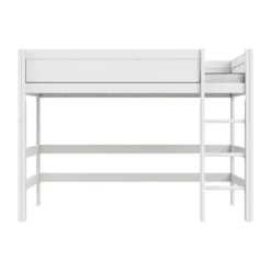 Life Time Hoogslaper Deluxe - White Wash - 152 cm - 120 cm