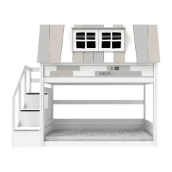 Life Time Laag Huisbed My Hangout - White Wash - Rolbodem