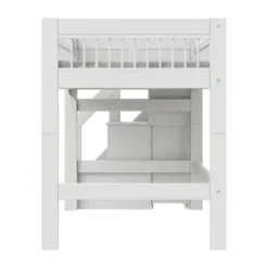 LIFETIME Breeze Halfhoogslaper Met Trapkast - Wit