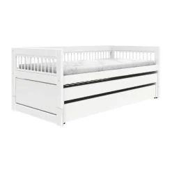 LifeTime Breeze Kajuitbed – Logeerbed en bedlade – Luxe lattenbodem