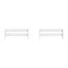 Lifetime Kidsrooms 2 Bedfronten - Elements - Wit