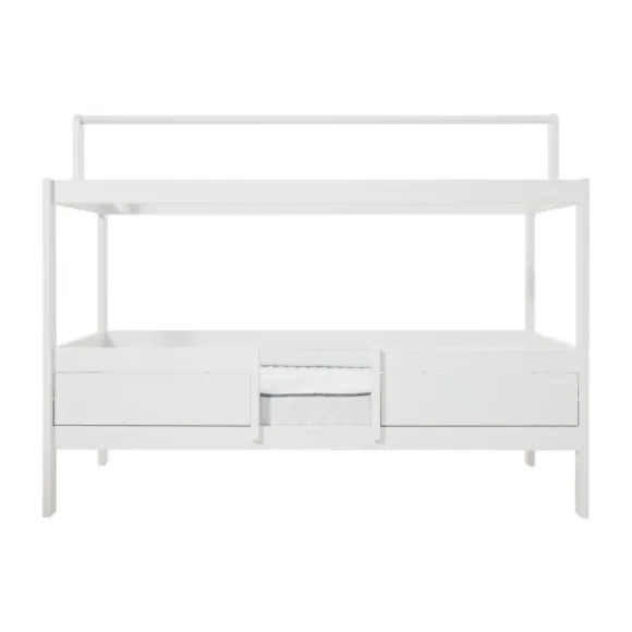 LIFETIME Kidsrooms 4 in 1 Bedcombinatie Met Dak Wit Gelakt