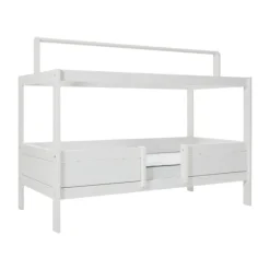 LIFETIME Kidsrooms 4 in 1 Bedcombinatie Met Dak Wit Gelakt