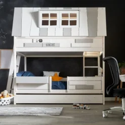 LIFETIME Kidsrooms Avonturenbed Hangout Luxe Whitewash