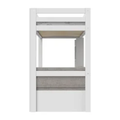 Lifetime Kidsrooms Hoogslaper - Elements Study & Relax - Wit
