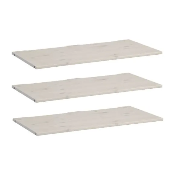 LIFETIME Kidsrooms Legplank Whitewash 3 Stuks