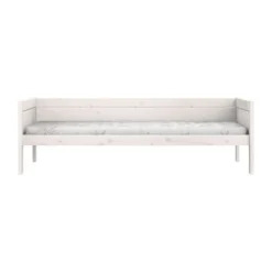 LIFETIME Kidsrooms Original Eenpersoonsbed - Premium Rolbodem - White Wash