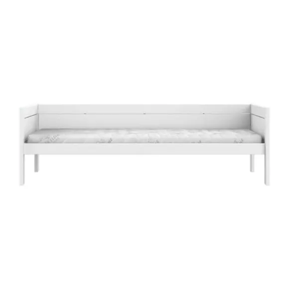 LIFETIME Kidsrooms Original Eenpersoonsbed Deluxe - Premium Rolbodem - Wit