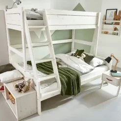 LIFETIME Kidsrooms Stapelbed Family Whitewash 120 x 200 cm