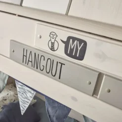 LIFETIME My Hangout Stapelbed - White Wash