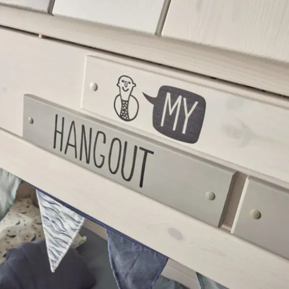LIFETIME My Hangout Stapelbed - White Wash