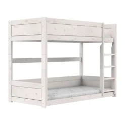 LIFETIME Stapelbed Laag - White Wash