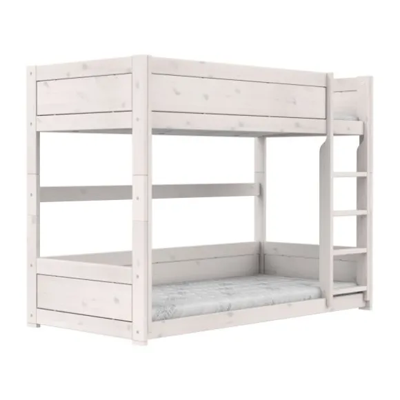 LIFETIME Stapelbed Laag - White Wash