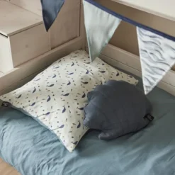 LIFETIME Kidsrooms Stapelbed Laag met Trapkast – 90×200 cm – Premium Rolbodem