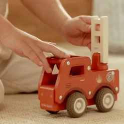 Little Dutch Brandweerwagen Inclusief Pegdoll – Hout