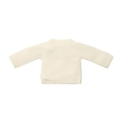 Little Dutch Gebreid Overslag Vestje - Maat 44 - Off White