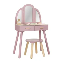 Little Dutch Kaptafel – Hout – Pink