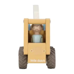 Little Dutch Kraanwagen Inclusief Pegdoll – Hout