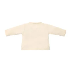 Little Dutch Lange Mouw Overslag T-Shirt - Maat 56 - Creme
