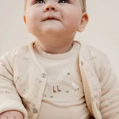 Little Dutch Little Goose Omkeerbaar Vestje - Maat 44 - Beige