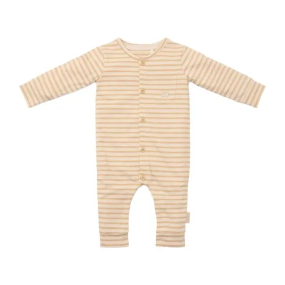 Little Dutch Één-delige Pyjama - Natural Stripes - 50/56