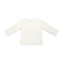 Little Dutch Newborn NOOS Little Farm T-shirt overslag lange mouw - 50 - Off White
