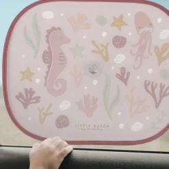 Little Dutch Ocean Dreams Zonnescherm - Pink - 2 Stuks