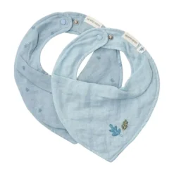 Little Dutch Pure Bandana Slab - Set van 2 - Sage