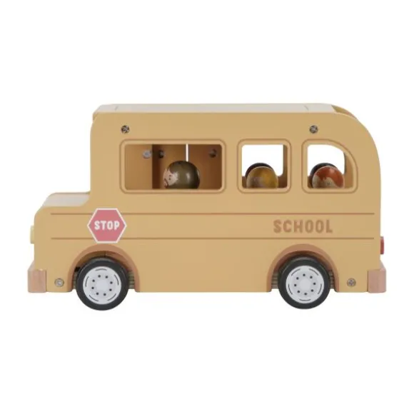 Little Dutch Schoolbus Met Poppetjes