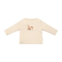 Little Dutch T-shirt Lange Mouw - Maat 62 - Sand Melee