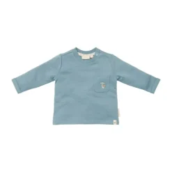 Little Dutch T-shirt Lange Mouw - Maat 50 - Stone Blue