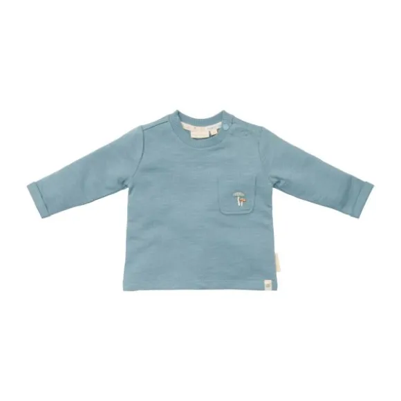 Little Dutch T-shirt Lange Mouw - Maat 50 - Stone Blue