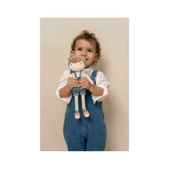 Little Dutch Vintage Sunny Stripes Knuffelpop - Jim - 35 cm
