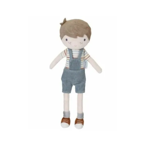 Little Dutch Vintage Sunny Stripes Knuffelpop - Jim - 35 cm