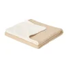 Little Dutch Wiegdeken Gebreid/Fleece - Pure - 70 x 100 cm - Soft Beige