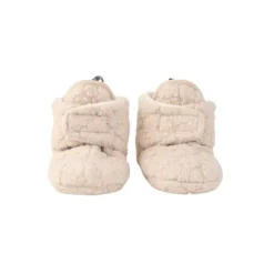 Lodger Folklore Fleece Slofjes Birch 3-6 Mnd