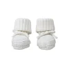 Lodger Knit Slofjes - 0-6 mnd - Cloud Dancer