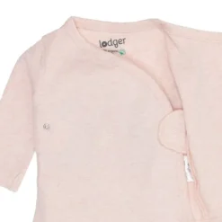 Lodger Melange Overslag Shirt - Maat 50 - Tan
