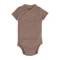 Lodger Melange Romper Korte Mouw - Maat 56 - Buffalo