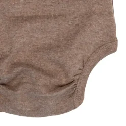 Lodger Melange Romper Korte Mouw - Maat 56 - Buffalo