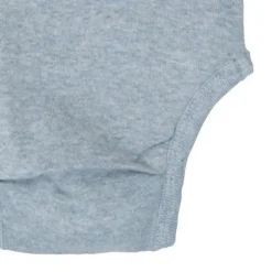 Lodger Melange Romper Lange Mouwen - Maat 50 - Blue Fogg