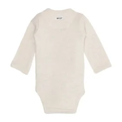 Lodger Melange Romper Lange Mouwen - Maat 56 - Birch
