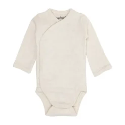 Lodger Melange Romper Lange Mouwen - Maat 56 - Birch