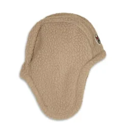 Lodger Muts Teddy Fleece - Beige - 0-3M