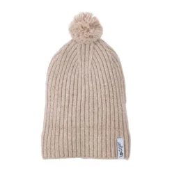 Lodger Mutsje - Merinowol - Beige - 0-3 mnd