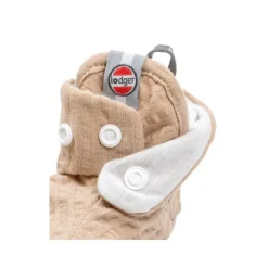 Lodger Seersucker Slofjes - 3-6 Mnd - Beige