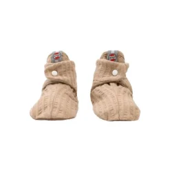 Lodger Seersucker Slofjes - 3-6 Mnd - Beige