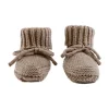 Lodger Slofjes - Merino Wool - Buffalo - 6-12M